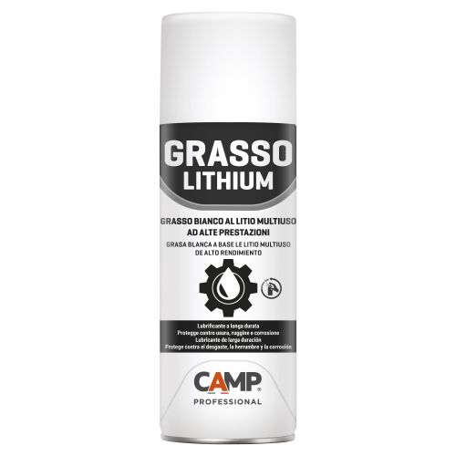 Grasa lubricante de Litio de alto rendimiento en aerosol de 400 ml